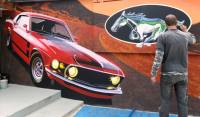 Marvellous wall murals Fly Eye Art and Design